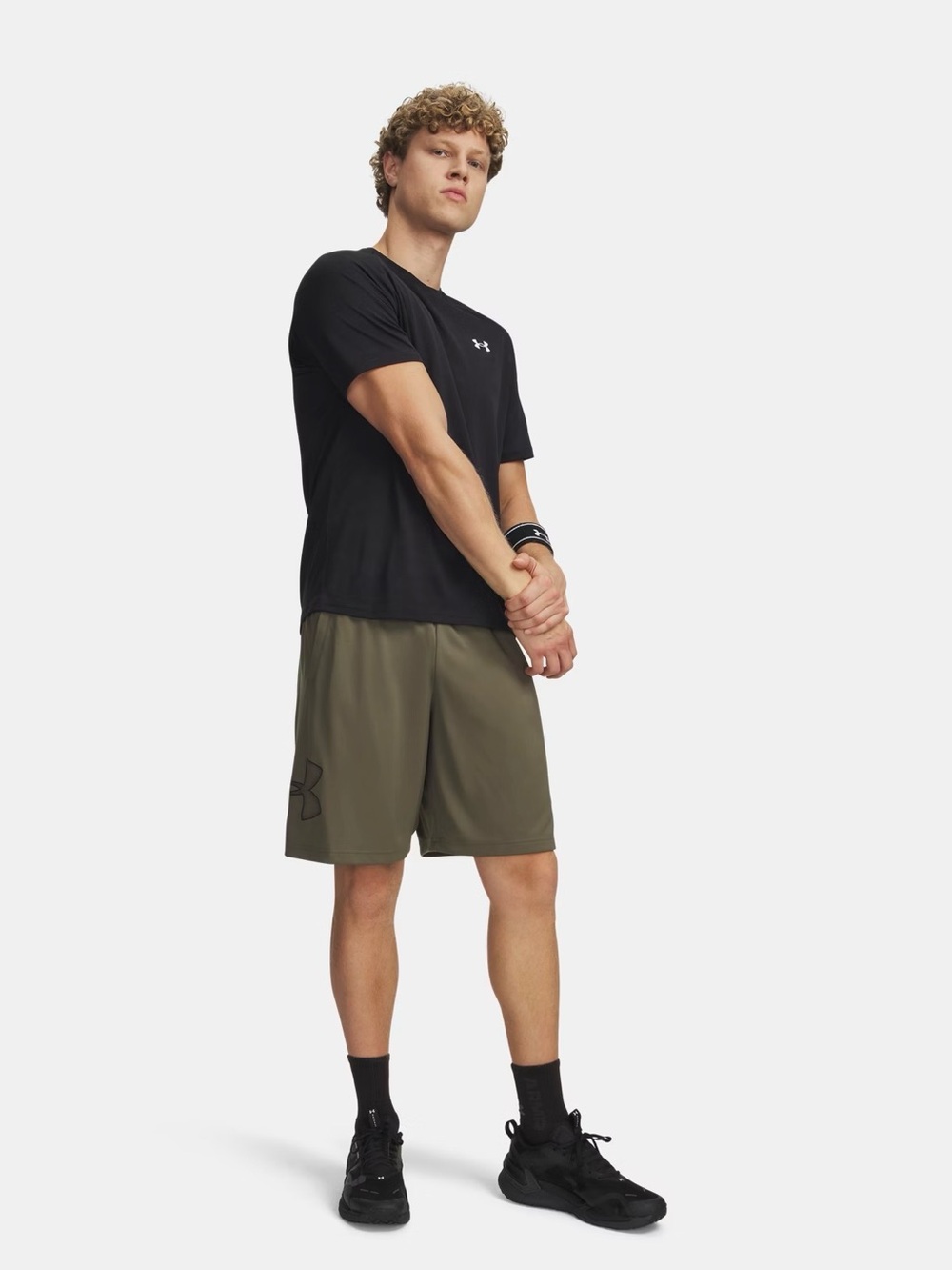Under Armour Men's Olive Green Training Shorts NWT Medium